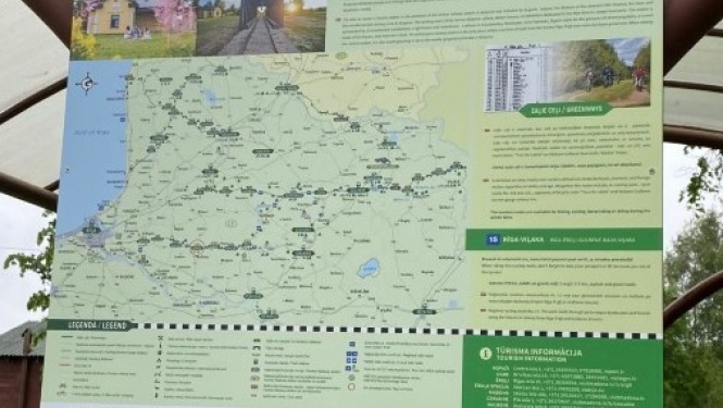 Projekta “Zaļie ceļi Rīga – Viļaka” norise