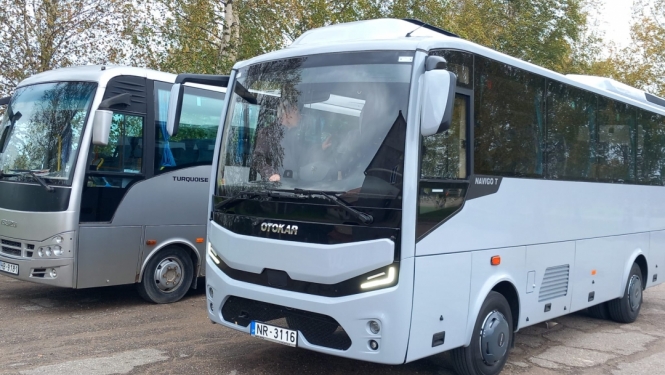 Vīksnas pagasta pārvaldei piegādāts autobuss skolēnu pārvadājumu nodrošināšanai