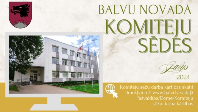 Komiteju sēdes-jūlijs