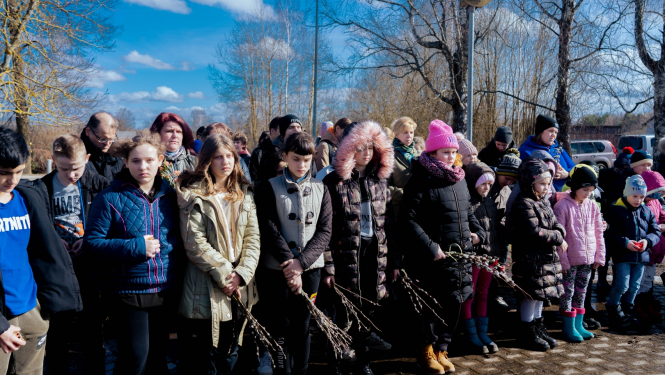 komunistiskā genocīda upuru piemiņas
