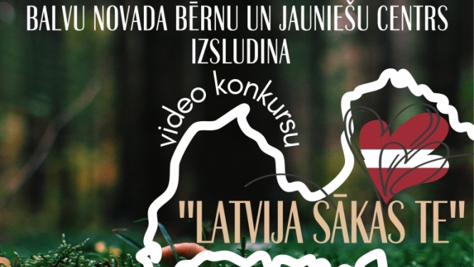Izsludināts video konkurss “Latvija sākas TE!”