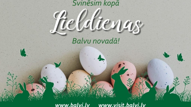 Lieldienas Balvu novadā 2023
