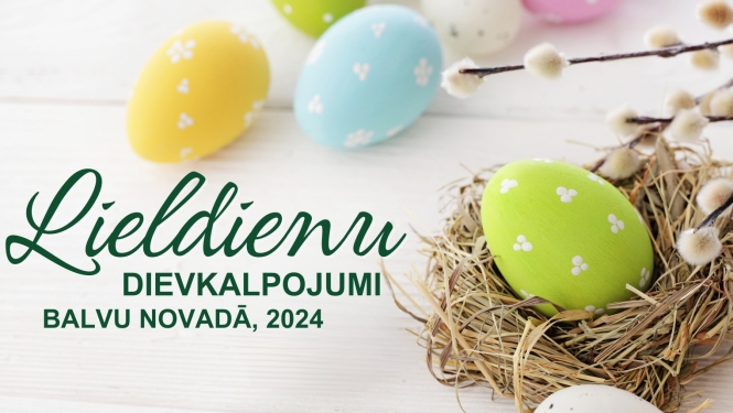 Lieldienu dievkalpojumi | 2024