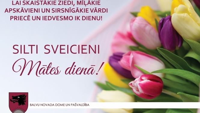 Apsveikums Mātes dienā