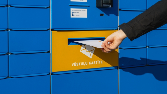 Latvijas Pasts Balvu novadā aicina izmantot pakomātos integrētās vēstuļu kastītes
