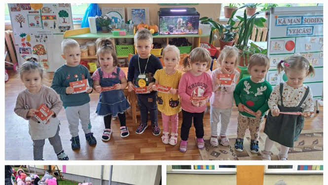 Latvijas Veselības sporta nedēļa Balvu PII ”Pīlādzītis” - kolāža
