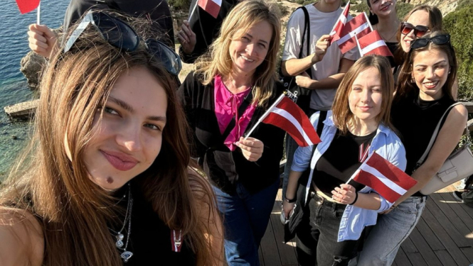 Rugāju vidusskolas skolēni Grieķijā 