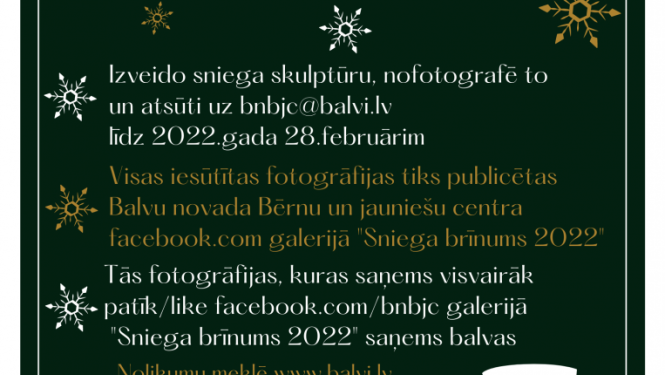 sniega brīnums