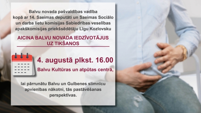 pārrunātu Balvu un Gulbenes slimnīcu apvienības nākotni