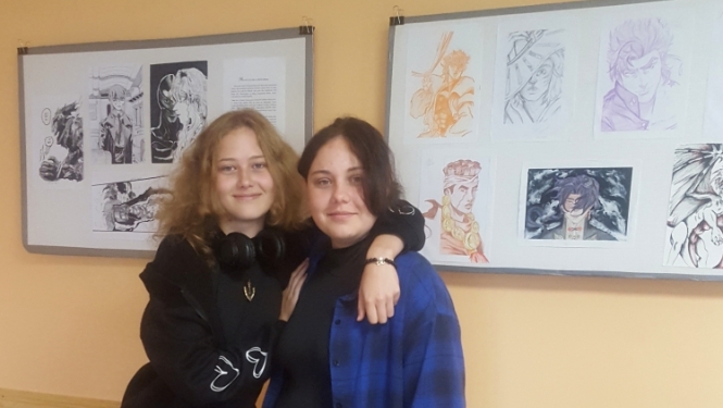 Vikas un Nikas radošo darbu izstāde Baltinavas Kultūras namā