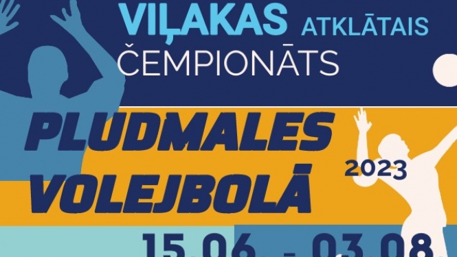 Pludmales volejbols Viļakā