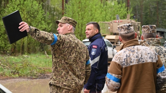 Balvos notiks militārās mācības