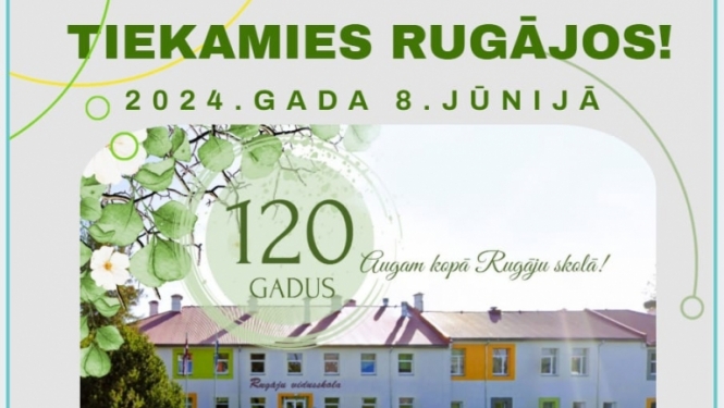 Skola Rugājos atzīmēs 120 gadu pastāvēšanas jubileju