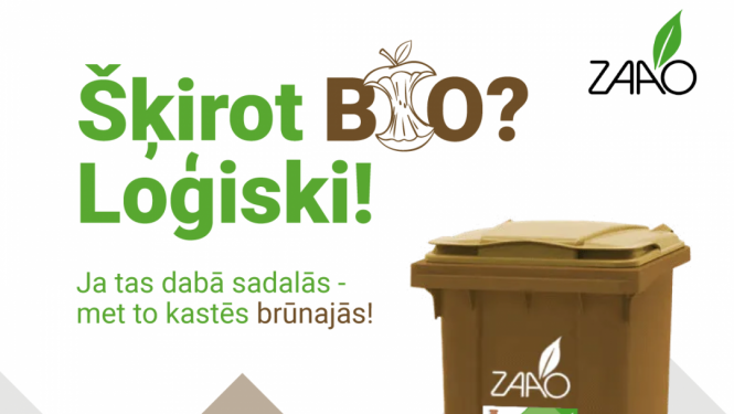 Balvu un Vilakas iedzīvotāju zināšanai- iespējams pieteikties bioloģisko atkritumu konteineriem
