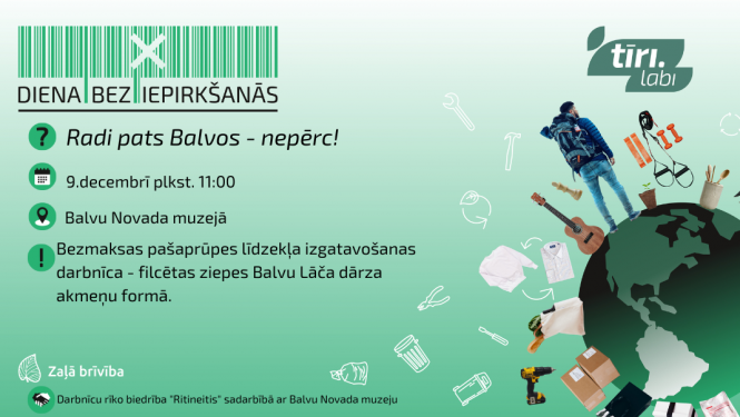 AFIŠA_Radi pats Balvos - nepērc!