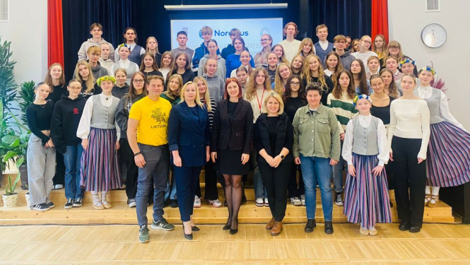 Nordplus projekta “EcoQuest: Exploring Sustainable Living in Every Step” aktivitātes Balvu Valsts ģimnāzijā 