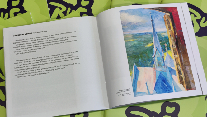 Plenēra “Valdis Bušs 2025” katalogs