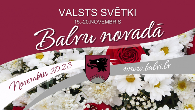 Informācija par pasākumiem, atzīmējot Latvijas Republikas proklamēšanas 105. gadadienu.