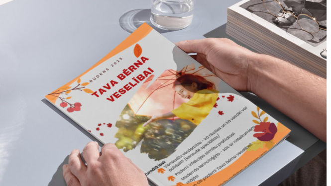 Slimību profilakses un kontroles centrs (SPKC) ir sagatavojis digitāli šķirstāmu žurnālu vecākiem par bērnu veselību