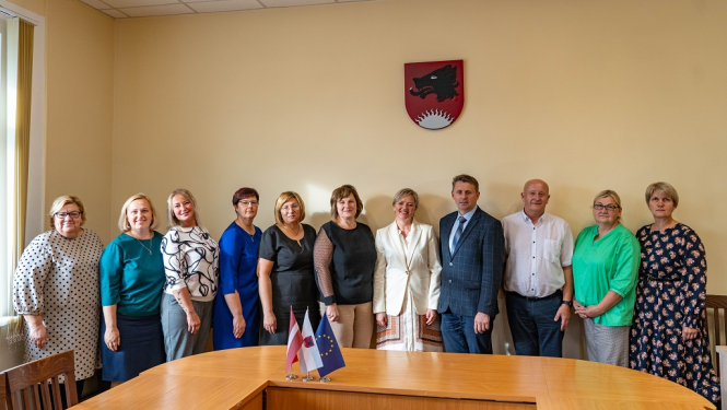 Centrālās vēlēšanu komisijas priekšsēdētāja apmeklē Balvus