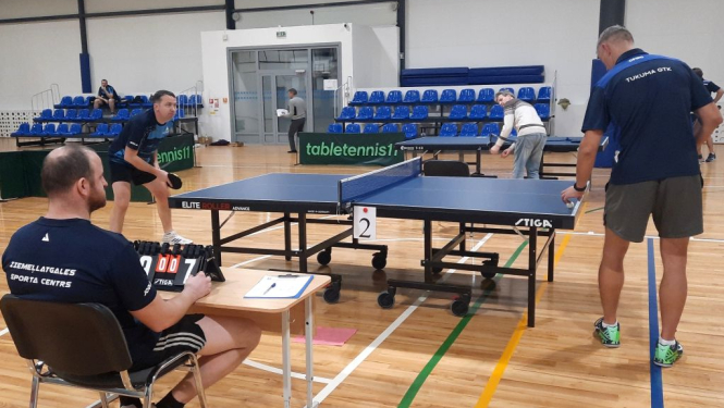 Galda tenisa čempionāta 2.kārtas papildposms