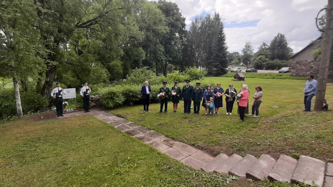 Baltinavieši piemin1940.gada 15.jūnija traģiskos notikumus Masļenku ciemā