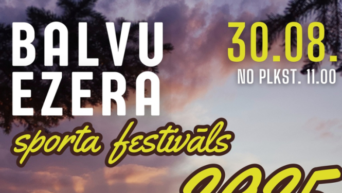 Aicinām svinēt vasaras izskaņu sportiskās noskaņās!