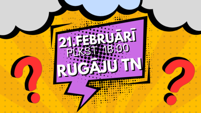 erudīcijas jeb prāta spēļu afiša