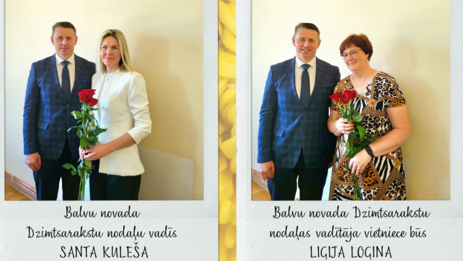 Balvu novada Dzimtsarakstu nodaļu turpmāk vadīs Santa Kuleša