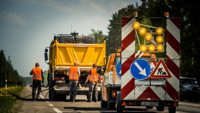 Ceļa remontdarbi