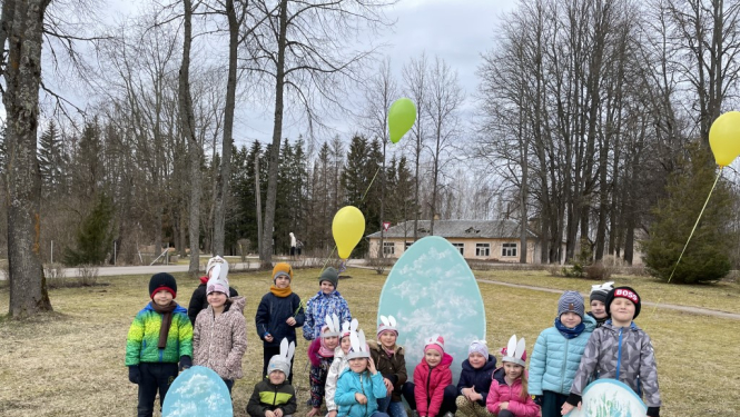 Pavasara svētku prieks Rekovas ciemā