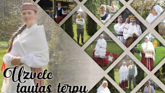 "Uzvelc tautas tērpu par godu Latvijai!" Baltinavā!