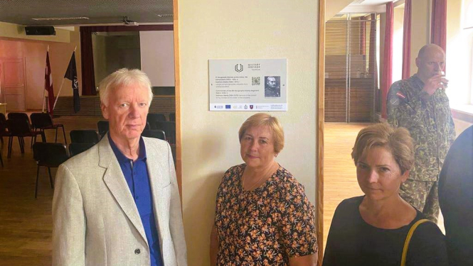 Godinot Latvijas armijas ģenerāli Kazimiru Olekšu