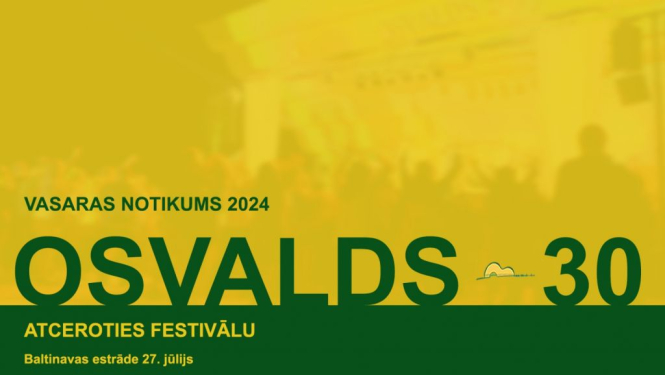 OSVALDS 30 - pasākums mūzikas festivāla Osvalds atcerei un godināšanai