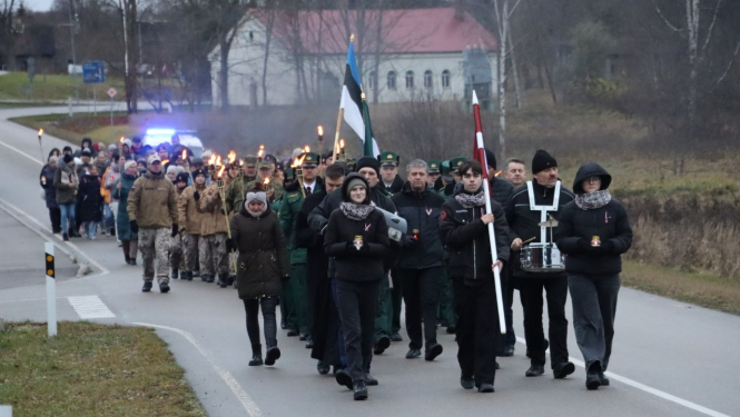 Lāpu gājiens Viļakā