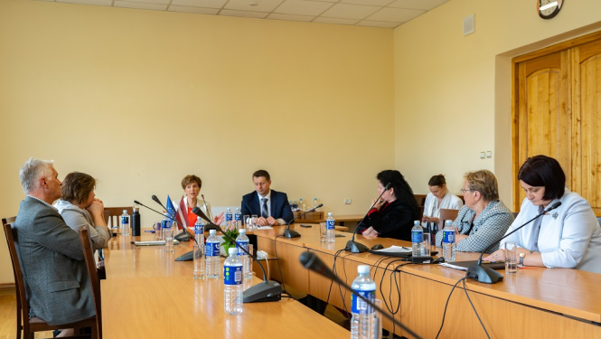 Reģionālajā vizītē Balvu novadu apmeklē Eiropas Parlamenta deputāte Inese Vaidere