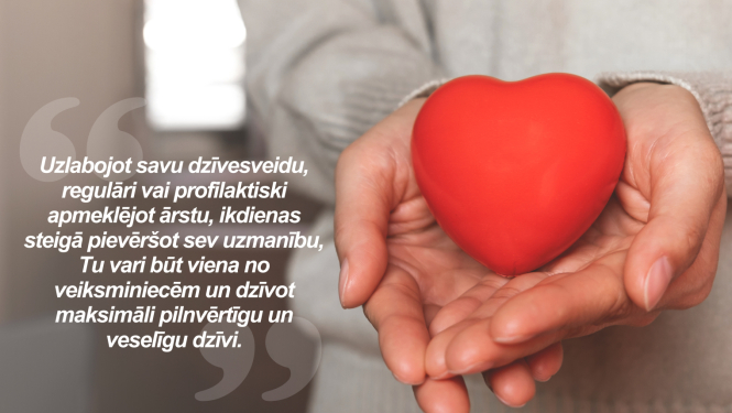 Atgādinājums sievietēm parūpēties par sevi un savu veselību 