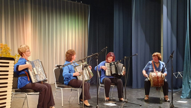 Tautas muzikantu saspēle Baltinavā