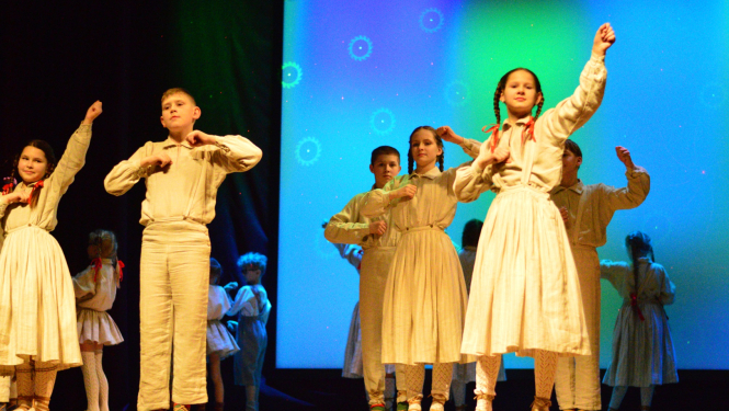 Bērnu tautisko deju kolektīvs ''Cielaviņa'' Kubulu Kultūras namā