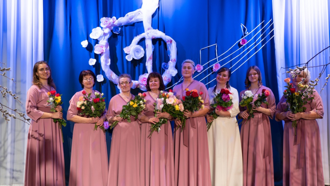 Baltinavas vokālā ansambļa “Naktsvijoles” 15 gadu jubilejas pasākums “Sirdspukstu skanējums”