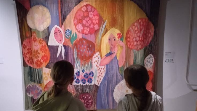 Balvu Mākslas skolas 7. klases audzēkņi Latvijas Nacionālajā mākslas muzejā i