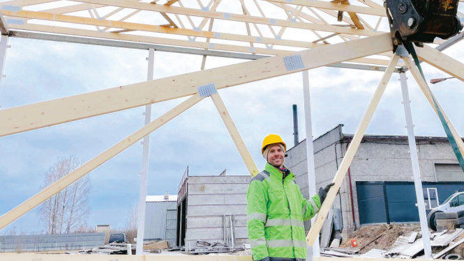 SIA “JK Timber” īpašnieka Kārļa Vanaga sapnis - savs ražošanas bizness dzimtajā pilsētā
