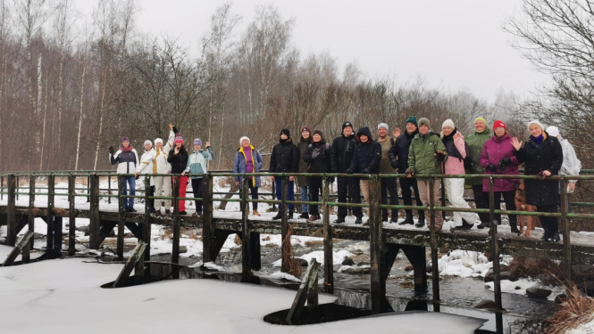 Pārgājiens apkārt Balvu ezeram