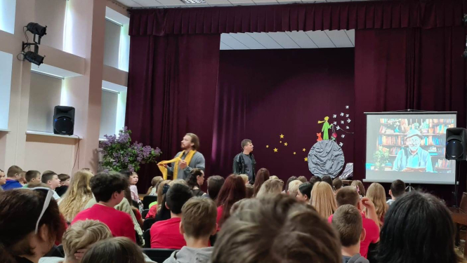 Muzikālā izrāde skolēniem “Mazais princis”