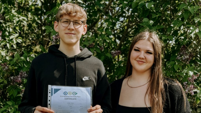 Viļakas vidusskolas skolēni ar izciliem panākumiem nokārto starptautisku uzņēmējspēju eksāmenu 