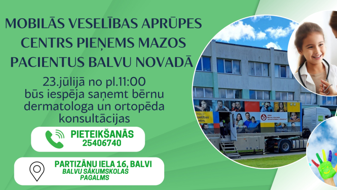 Balvos būs mobilā busiņa speciālisti