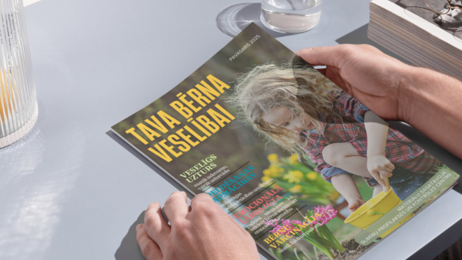 Pavasara žurnāls vecākiem par bērnu veselību