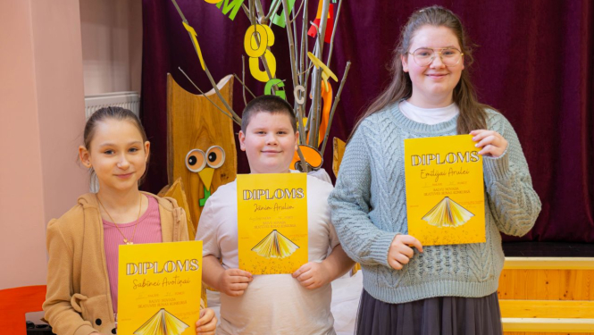 Aizvadīti runātāju svētki – novada skatuves runas konkurss