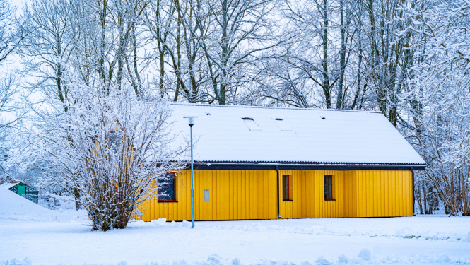 Amatnieku māju atpūtas parkā ''Lāča dārzs'' Balvos 