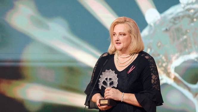 Balvu novada skolotāja Inita Raginska saņēmusi balvu “Latvijas lepnums”